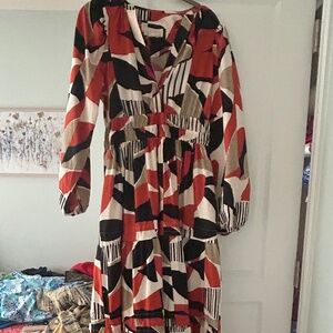 Anthropologie Long Sleeve Sommerset Maxi Dress Small
